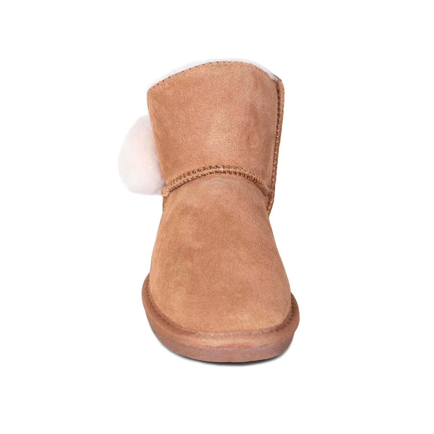 Kid's Sheepskin Pom Pom Boot