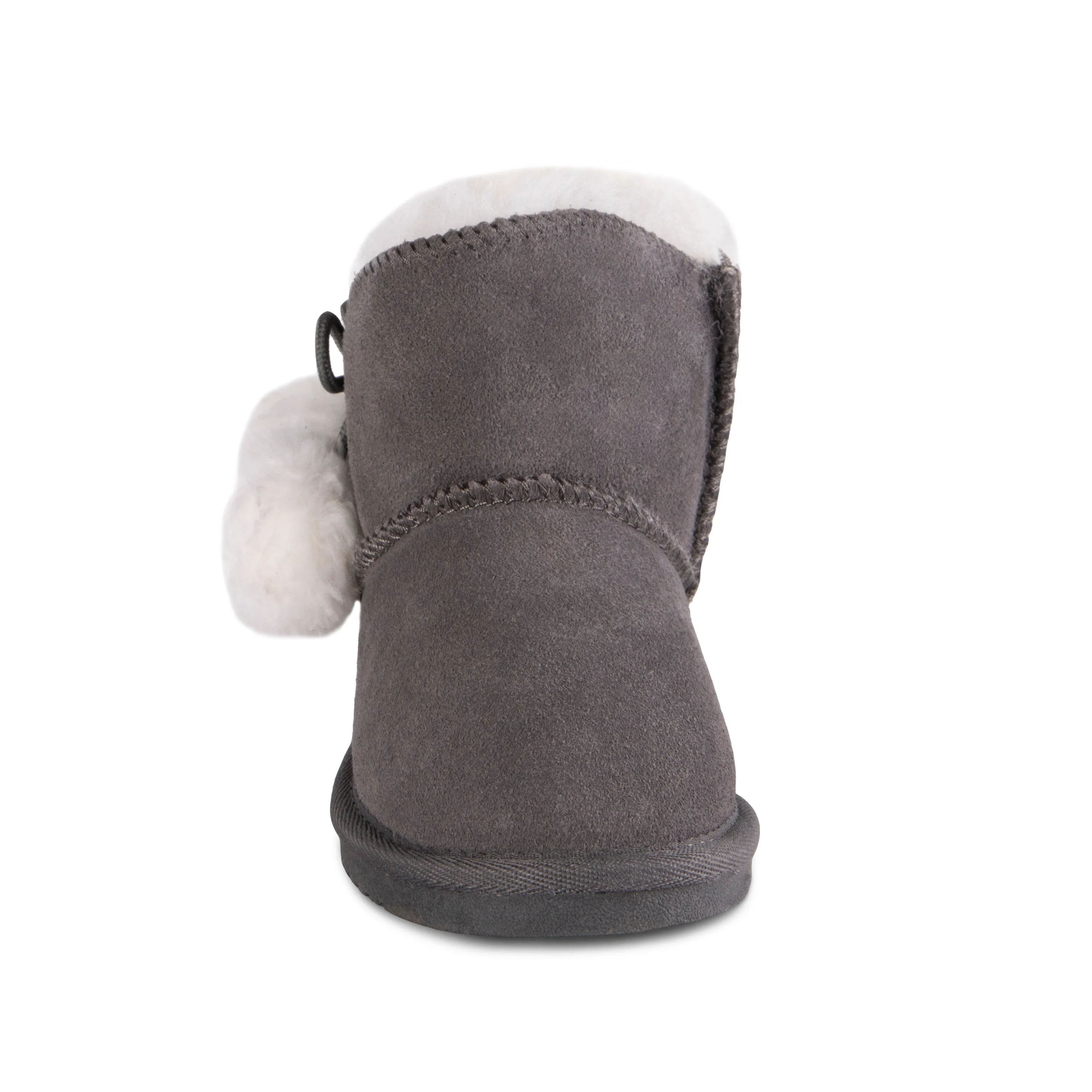 Kid's Sheepskin Pom Pom Boot