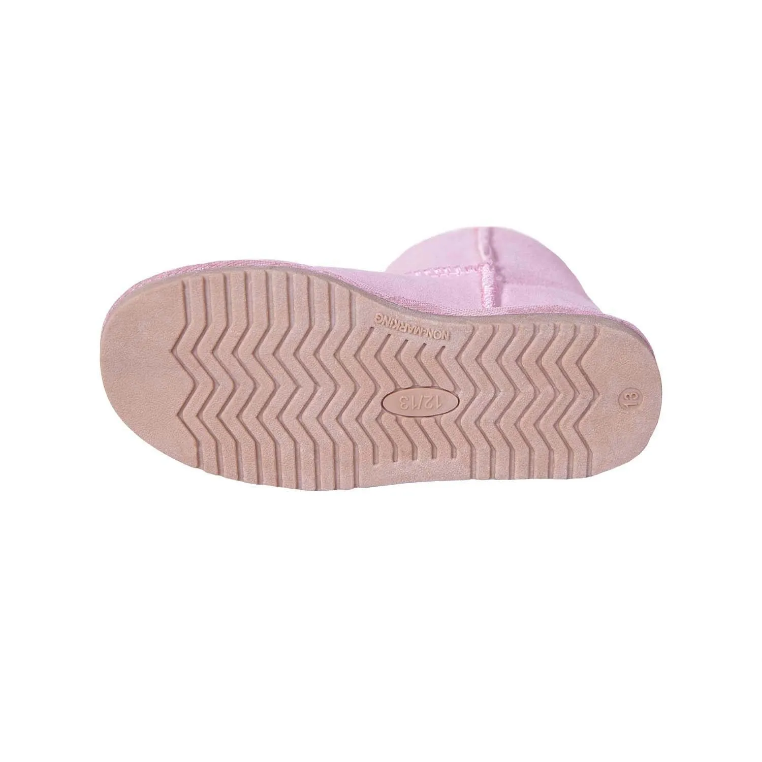Kid's Sheepskin Pom Pom Boot