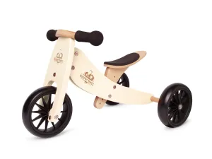 Kinderfeets Tiny Tot 2-in-1 Tricycle Balance Bike (Cream)