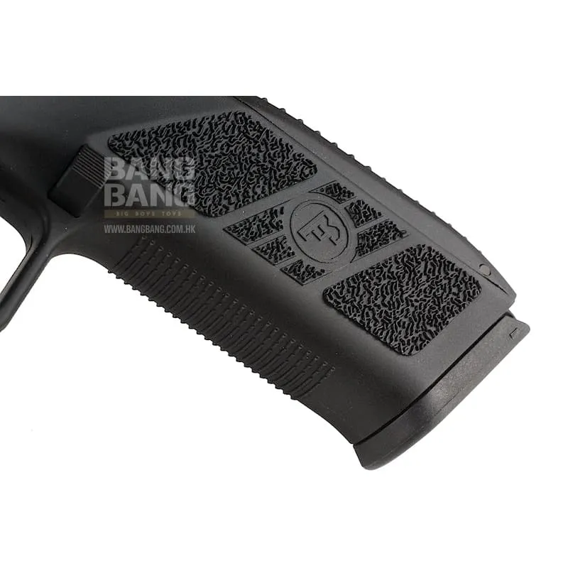 KJ Works CZ P-09 Duty (ASG Licensed) with 14mm CCW Thread Barrel - CO2 Version (BK)