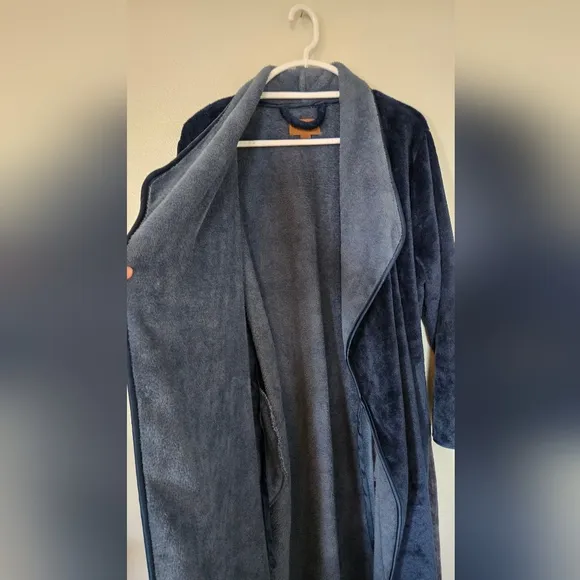 Koolaburra By Ugg Navy Plush Robe Size Large