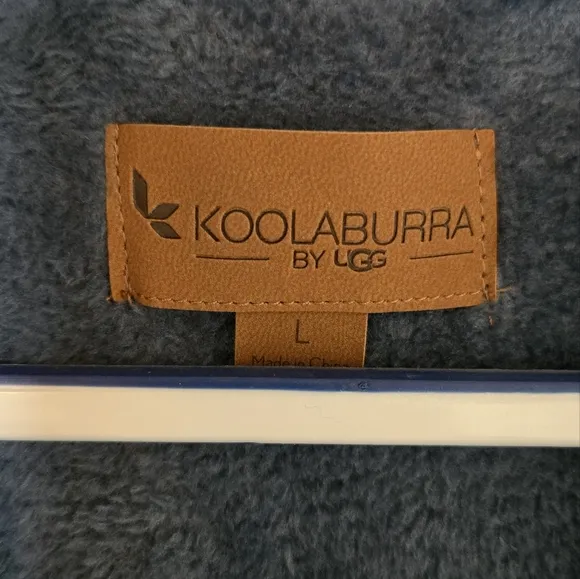 Koolaburra By Ugg Navy Plush Robe Size Large