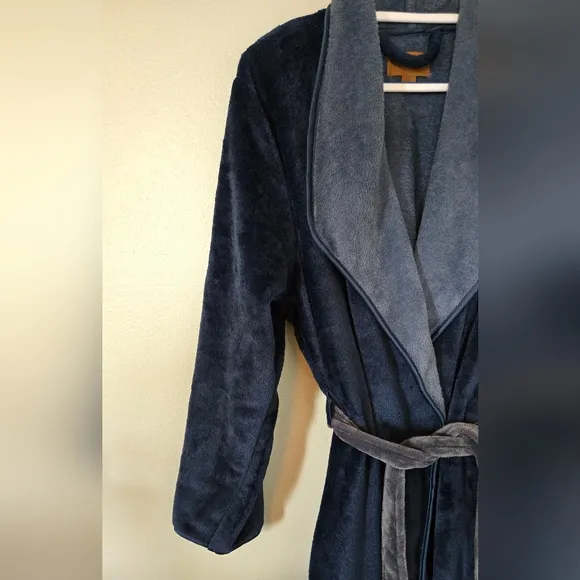 Koolaburra By Ugg Navy Plush Robe Size Large