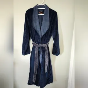 Koolaburra By Ugg Navy Plush Robe Size Large