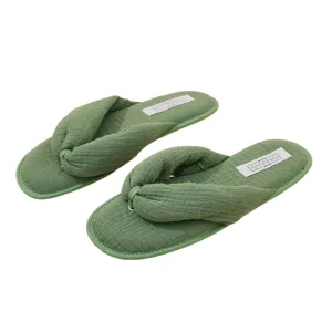 Laurence Tavernier Cotton Slippers