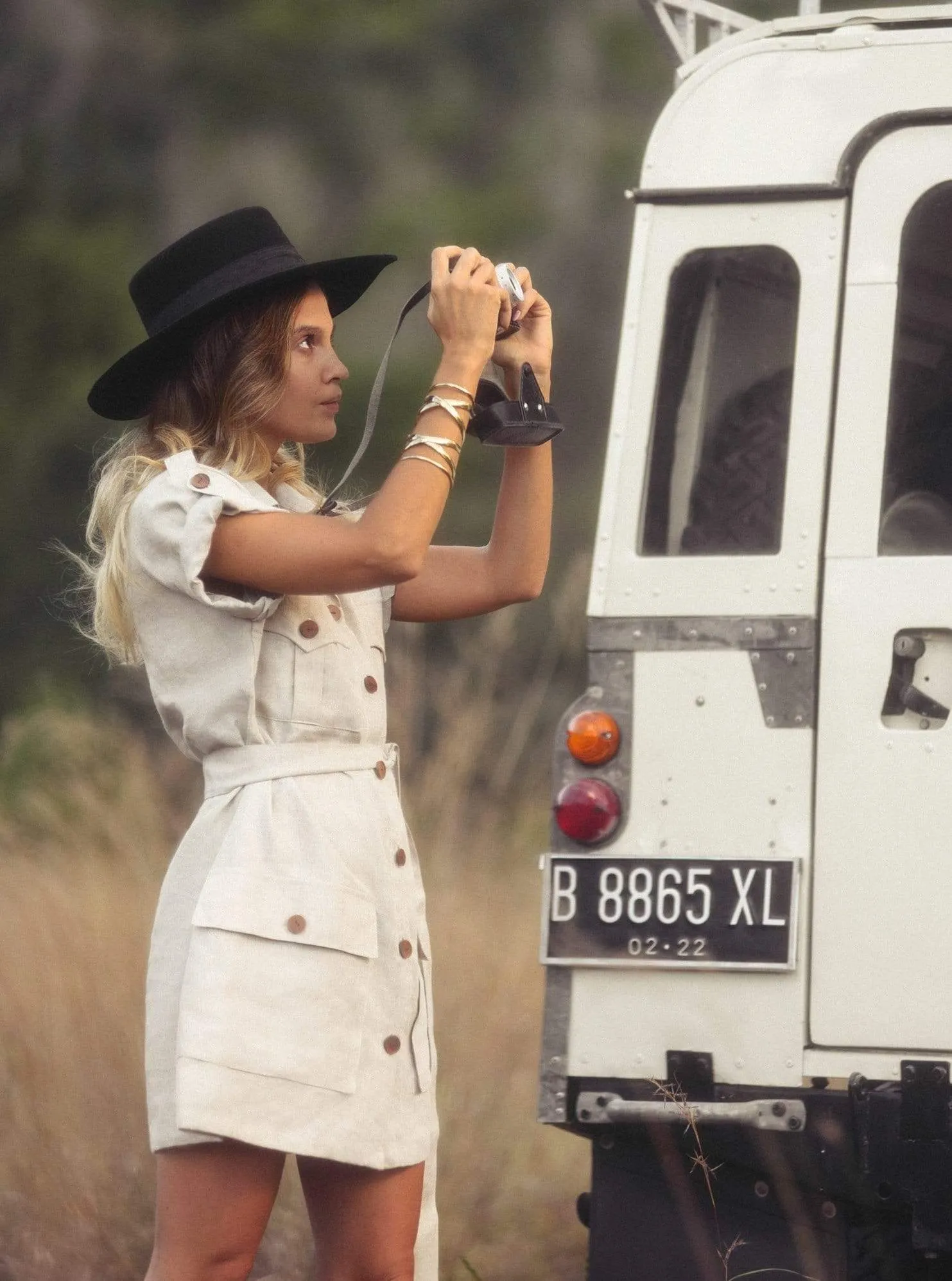 MADELYN Safari Shirt Dress