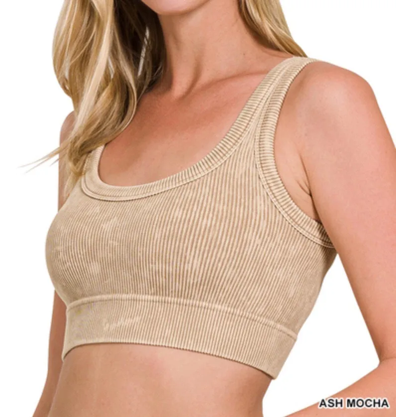 Mandi Brami - Zenana Cropped Tank Top