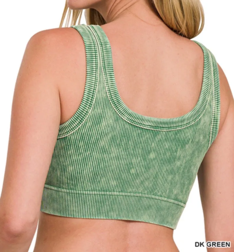 Mandi Brami - Zenana Cropped Tank Top