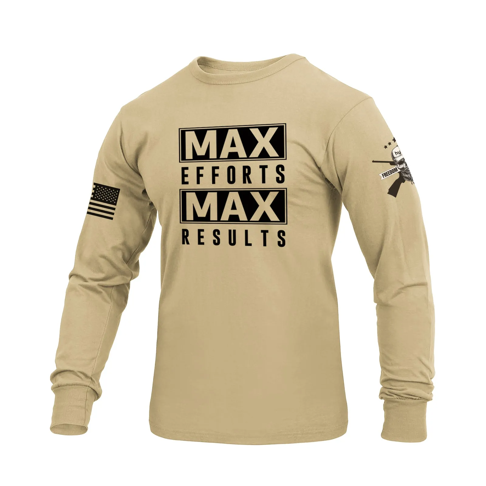 MAX EFFORTS GRAPHIC LONG SLEEVE T-SHIRT