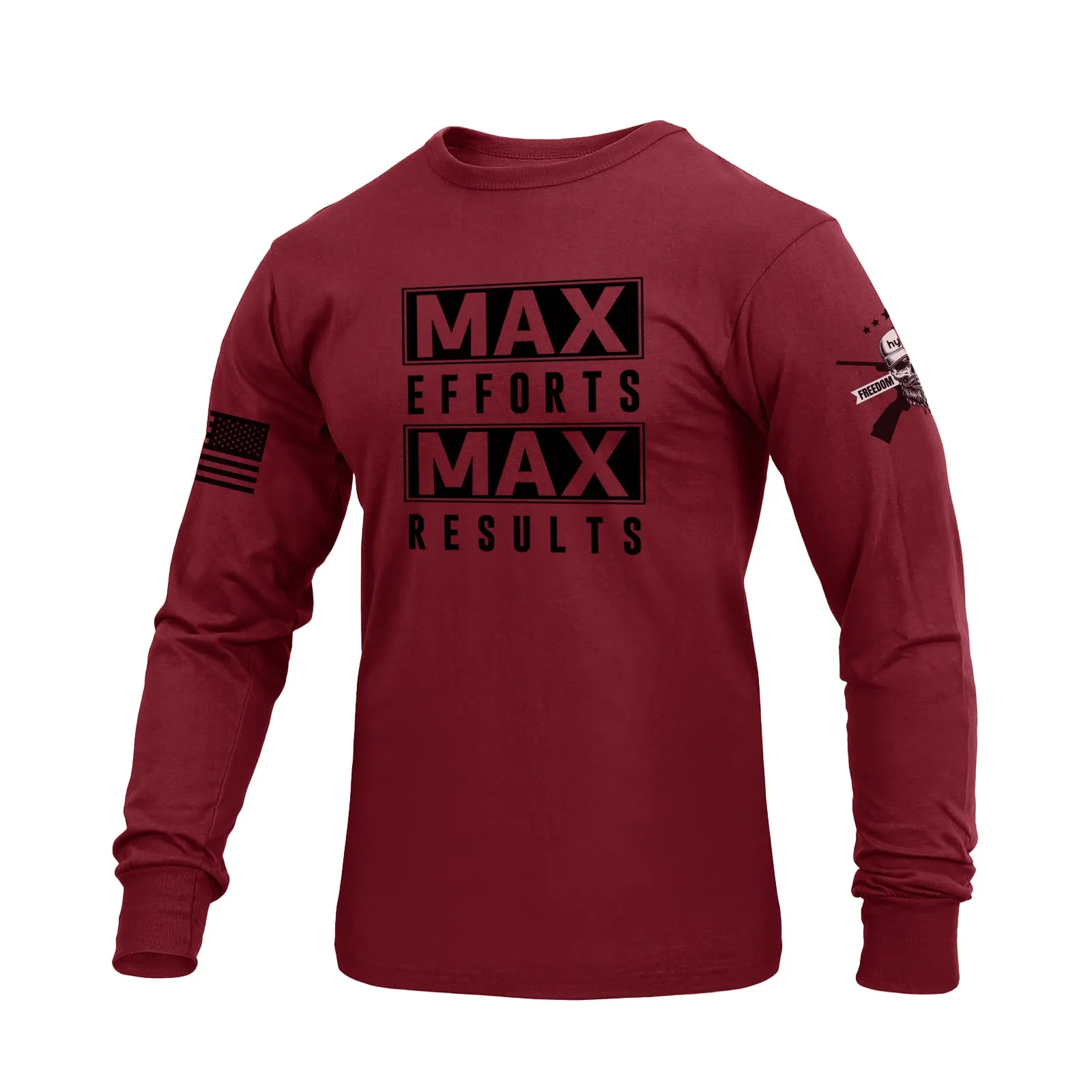 MAX EFFORTS GRAPHIC LONG SLEEVE T-SHIRT