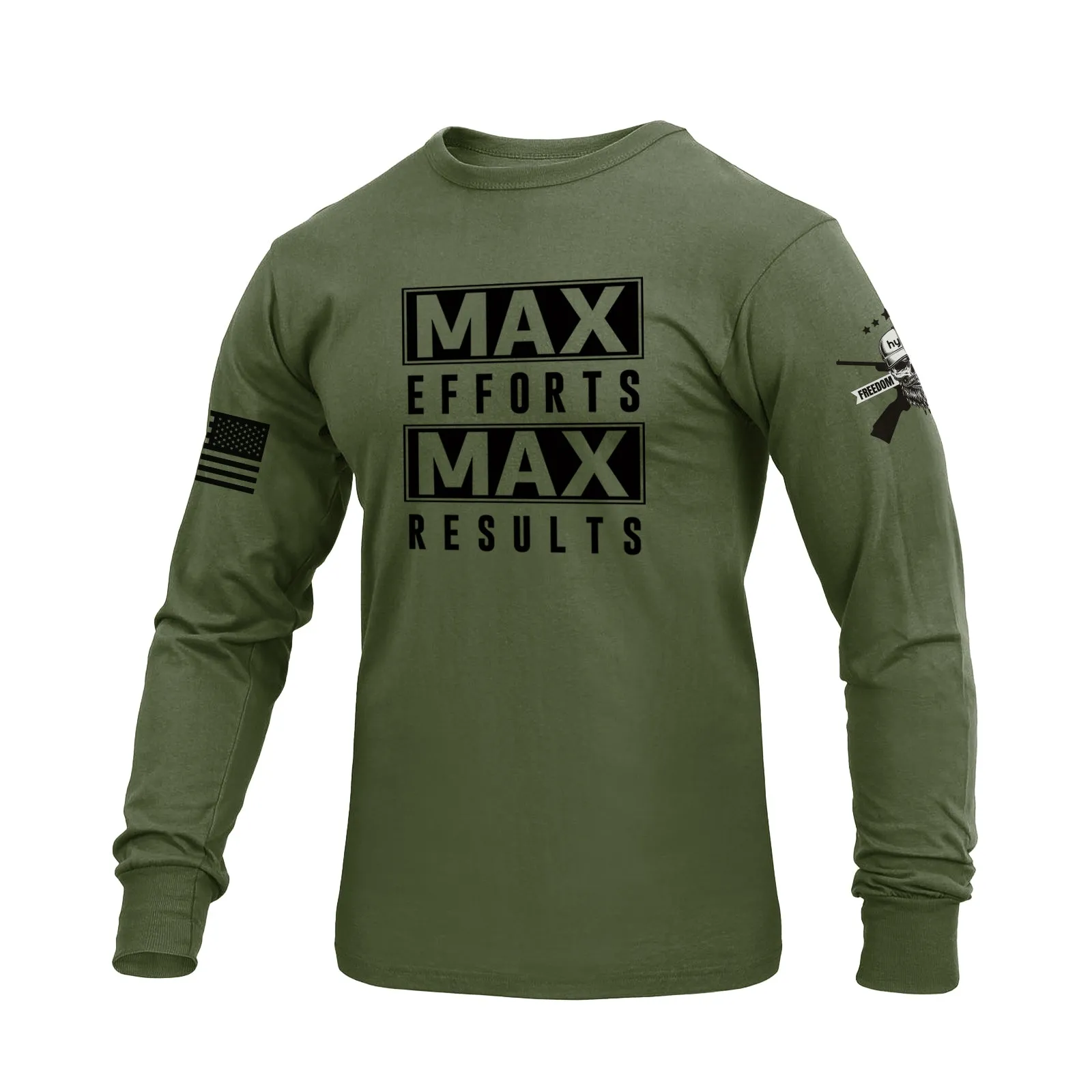 MAX EFFORTS GRAPHIC LONG SLEEVE T-SHIRT