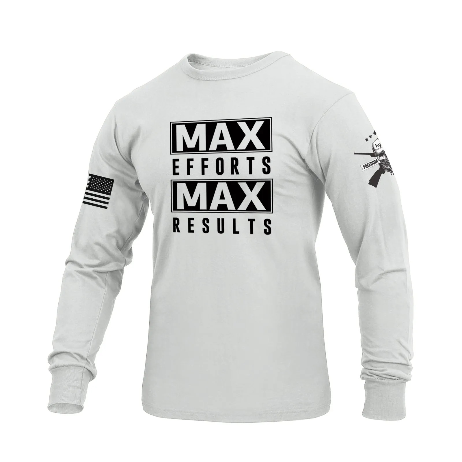 MAX EFFORTS GRAPHIC LONG SLEEVE T-SHIRT