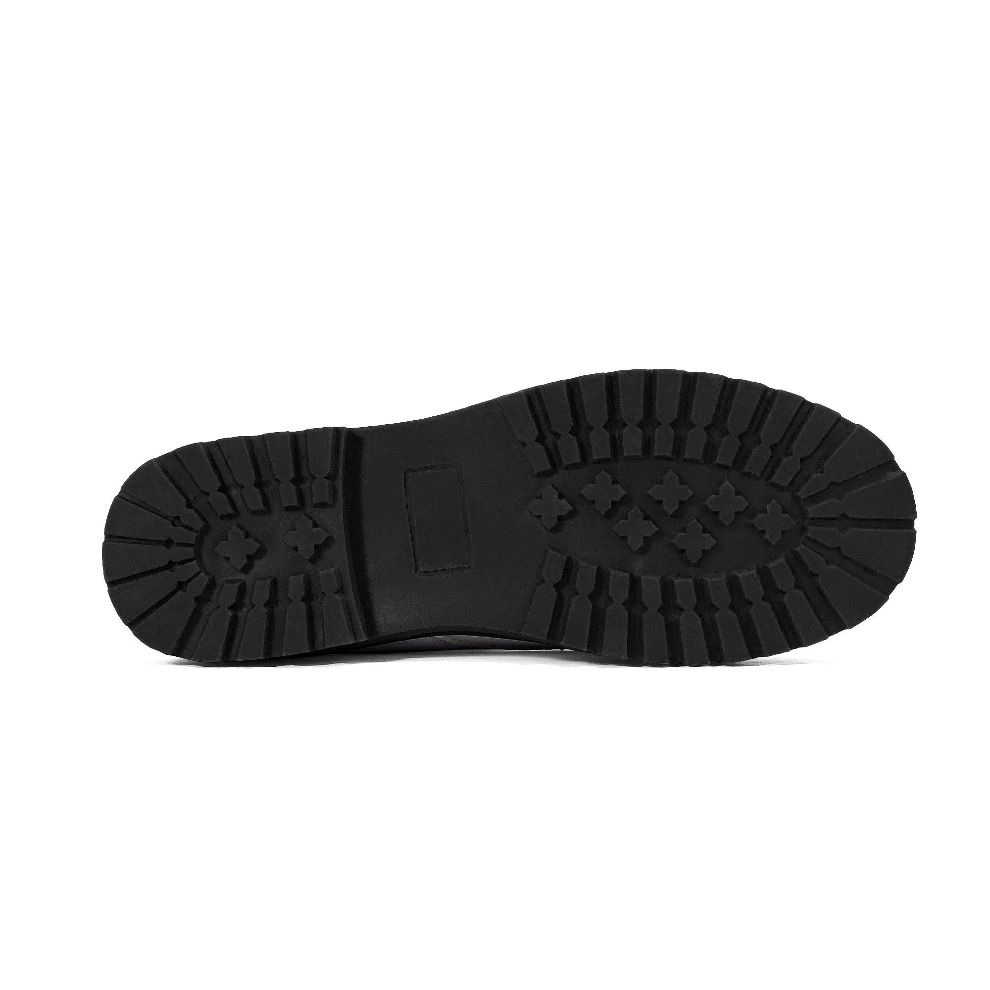 Mens Black Owl Vegan Boots