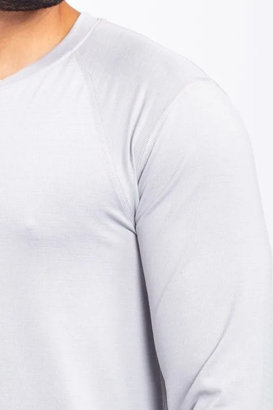 MEN'S Long Sleeve Micro-Perforated Active Tee