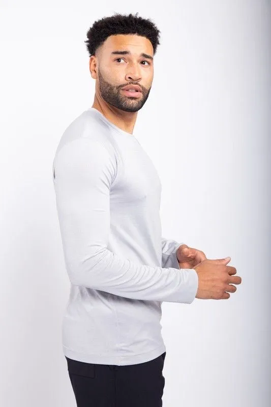 MEN'S Long Sleeve Micro-Perforated Active Tee