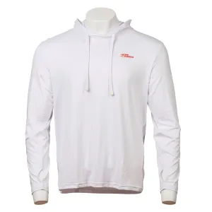 MIKE FIELD RED SHIELD LONG SLEEVE HOODED SUNSHIRT
