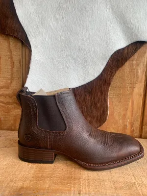 MNS Booker Ultra Western Boot BROWN OILED ROWDY