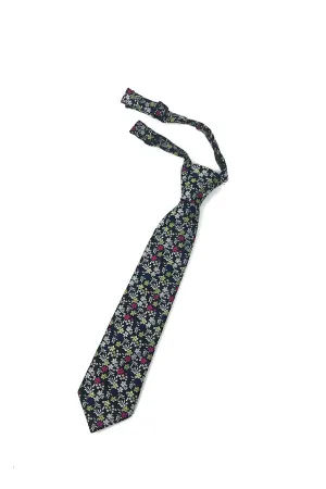 Navy Enchantment Kids Necktie
