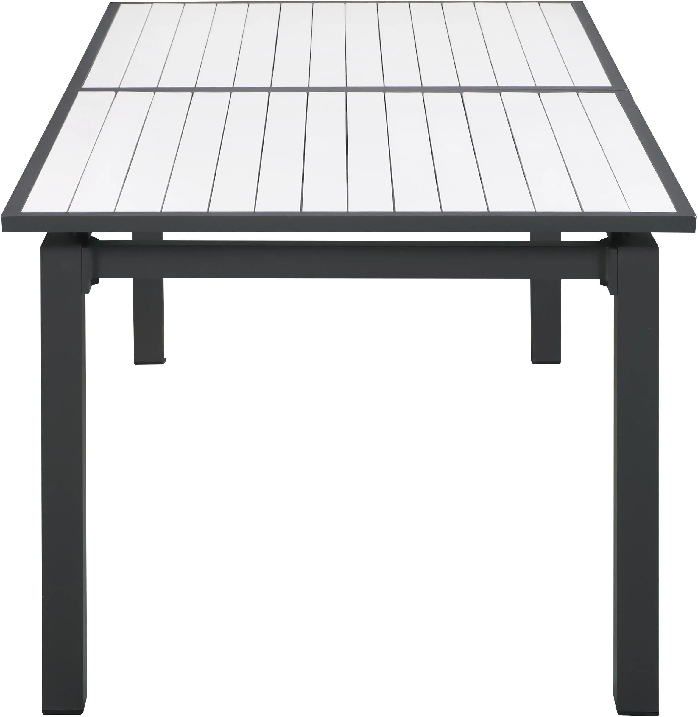 Nizuc White manufactured wood Outdoor Patio Aluminum Dining Table