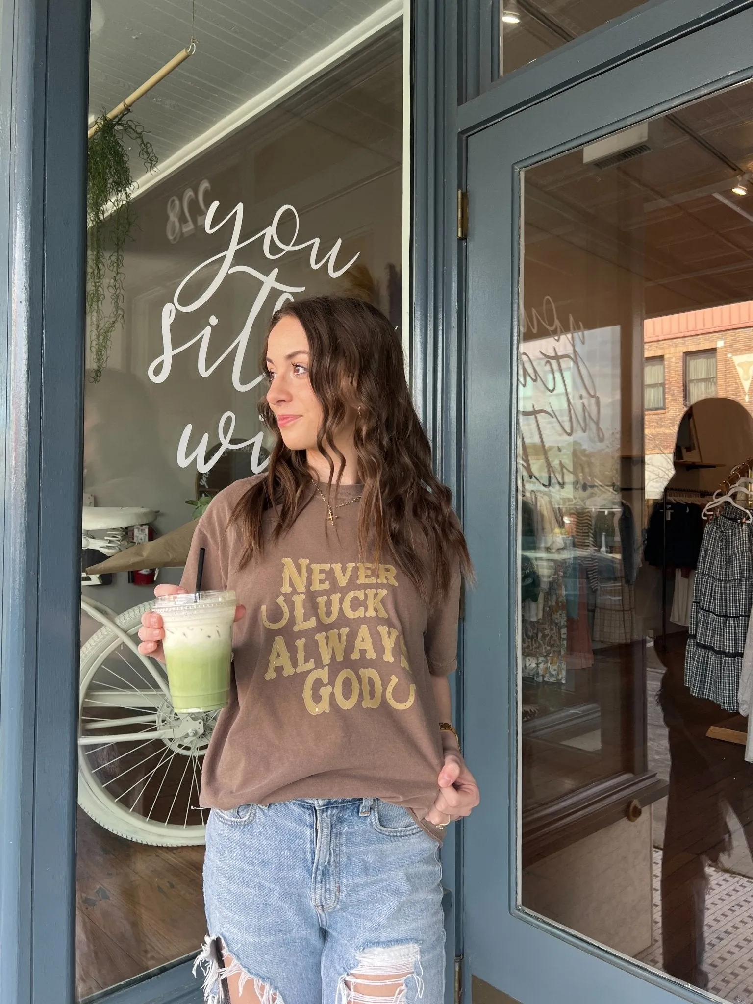 Not Luck, Always God Graphic Tee