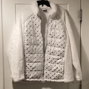 NWT New Balance Size 2X Pile Faux Fur Jacket