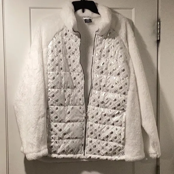 NWT New Balance Size 2X Pile Faux Fur Jacket
