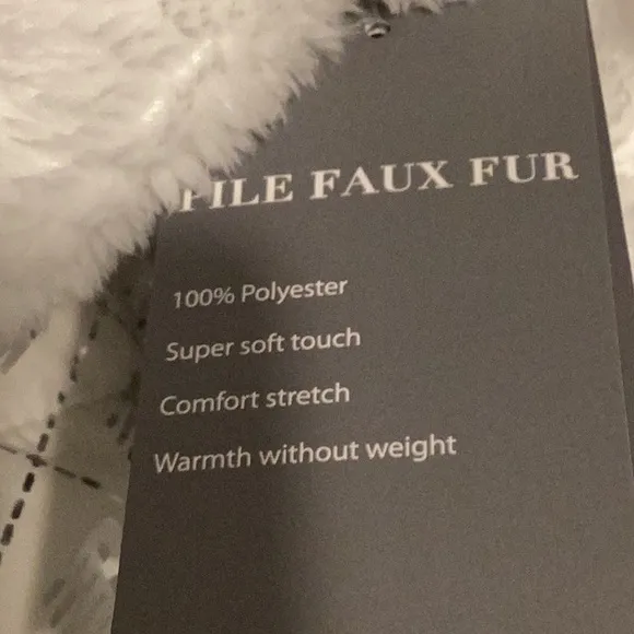 NWT New Balance Size 2X Pile Faux Fur Jacket