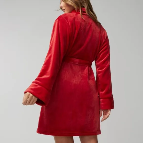 NWT Soma Plush Short Robe