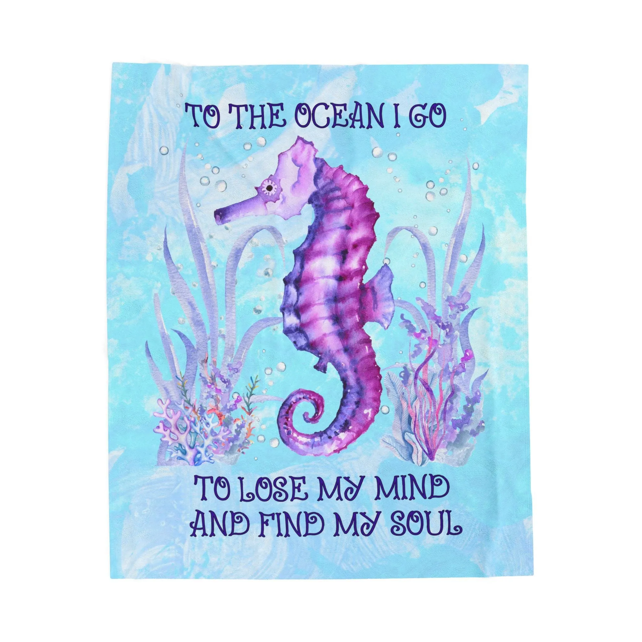 Ocean Soul Plush Blanket