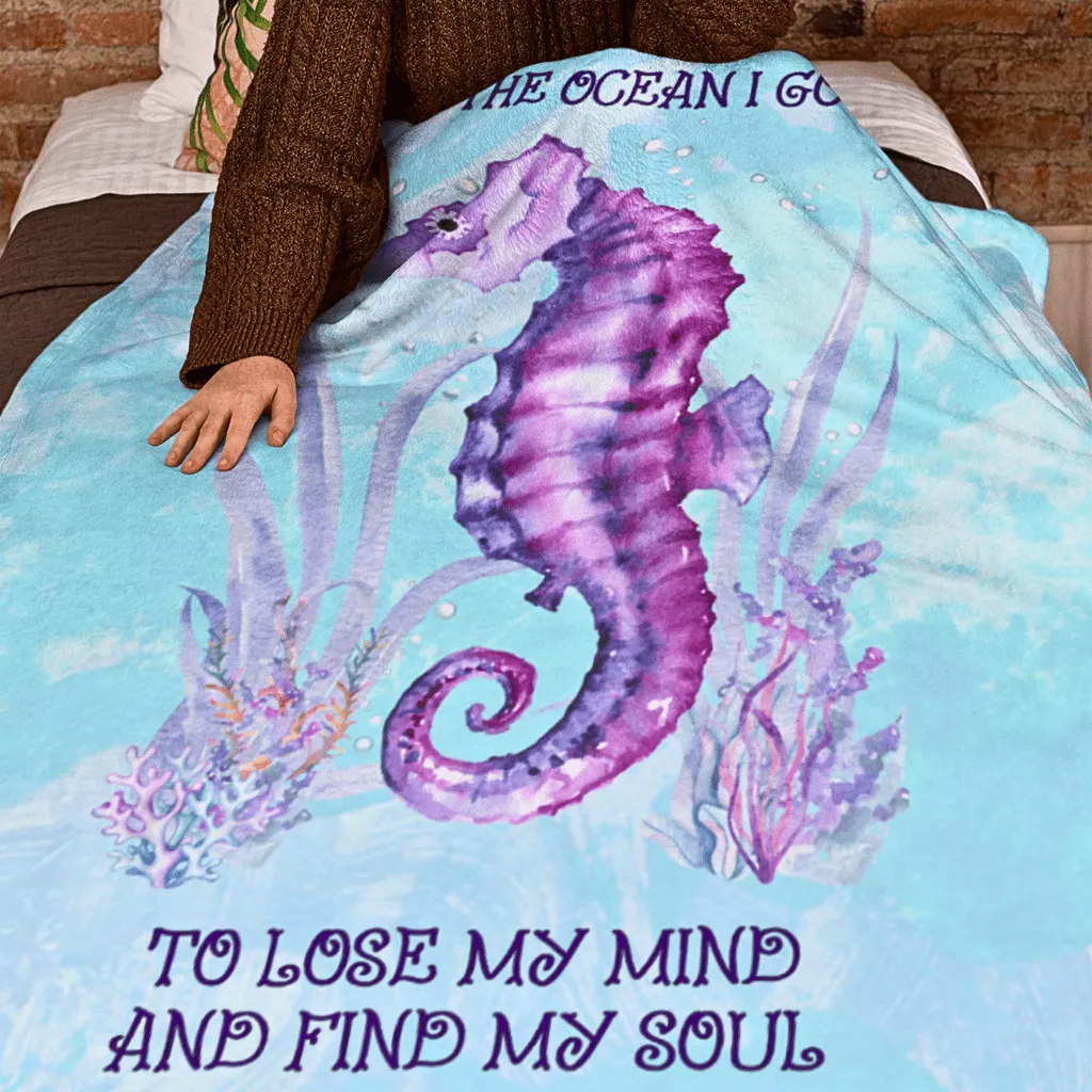 Ocean Soul Plush Blanket