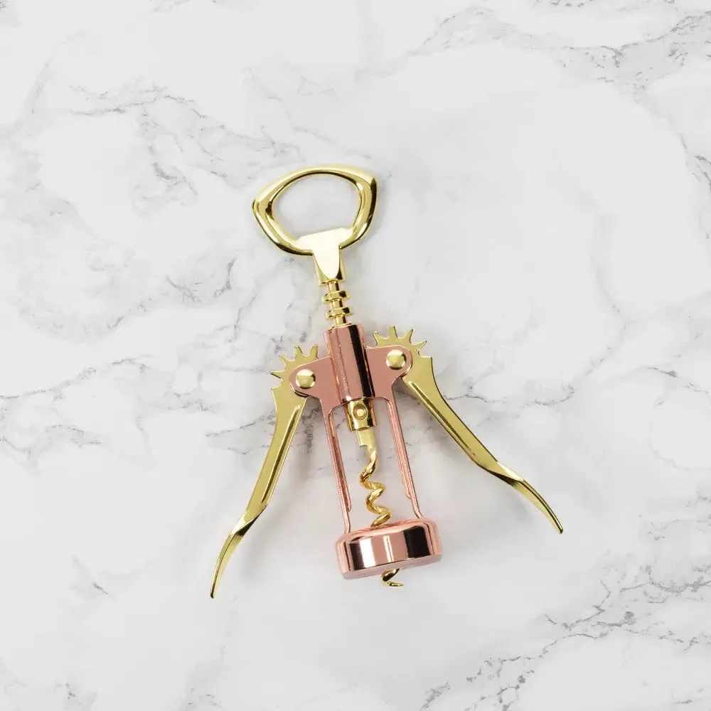 Old Kentucky Home: Copper and Gold Winged Corkscrew by Twine