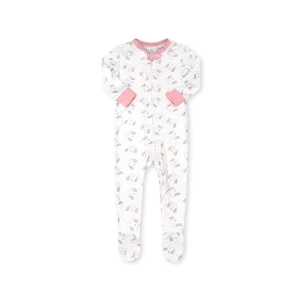 Once Upon A Time Footie - The Two Step, Park Pink