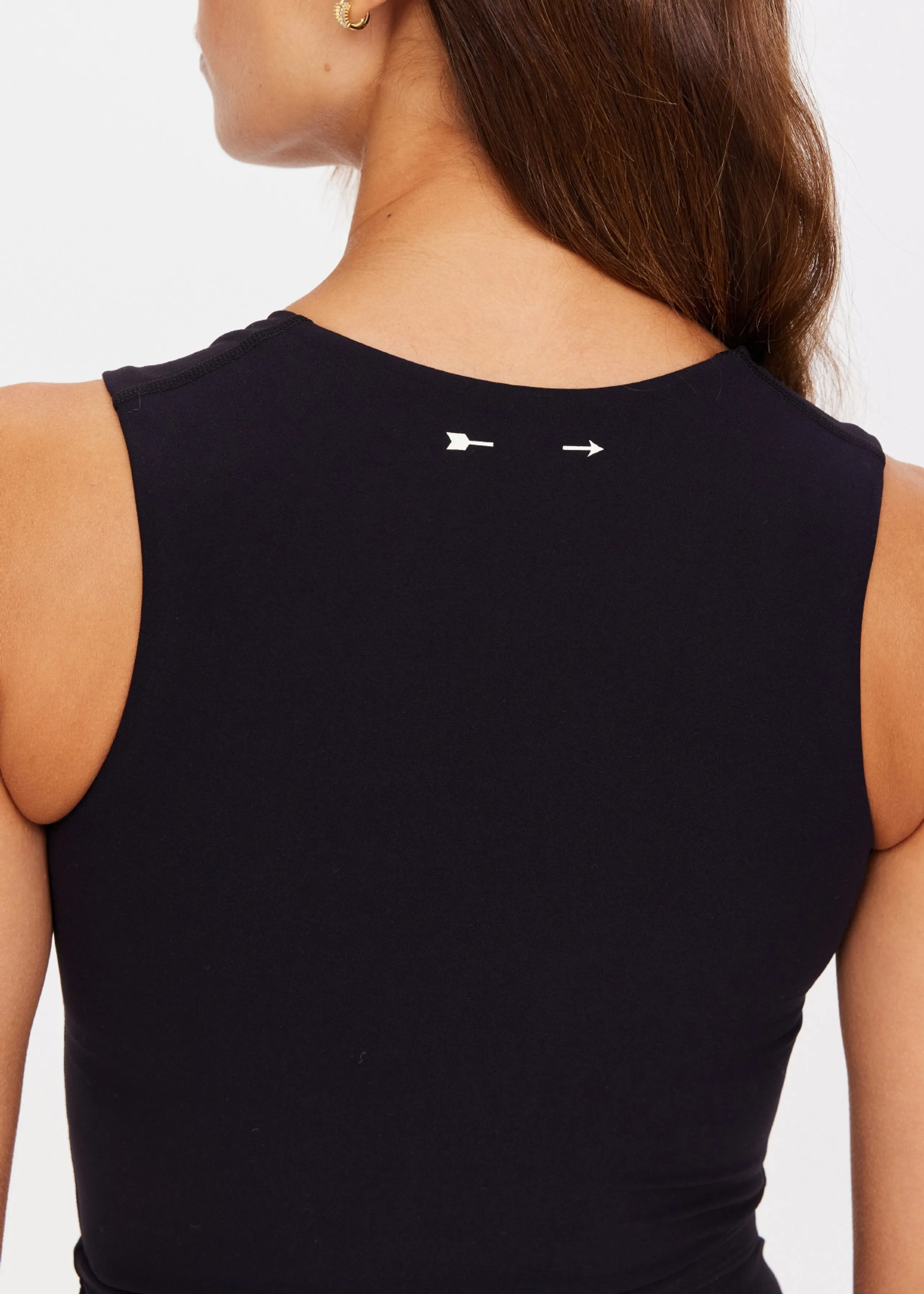 Onyx Kori Crop Tank | Black