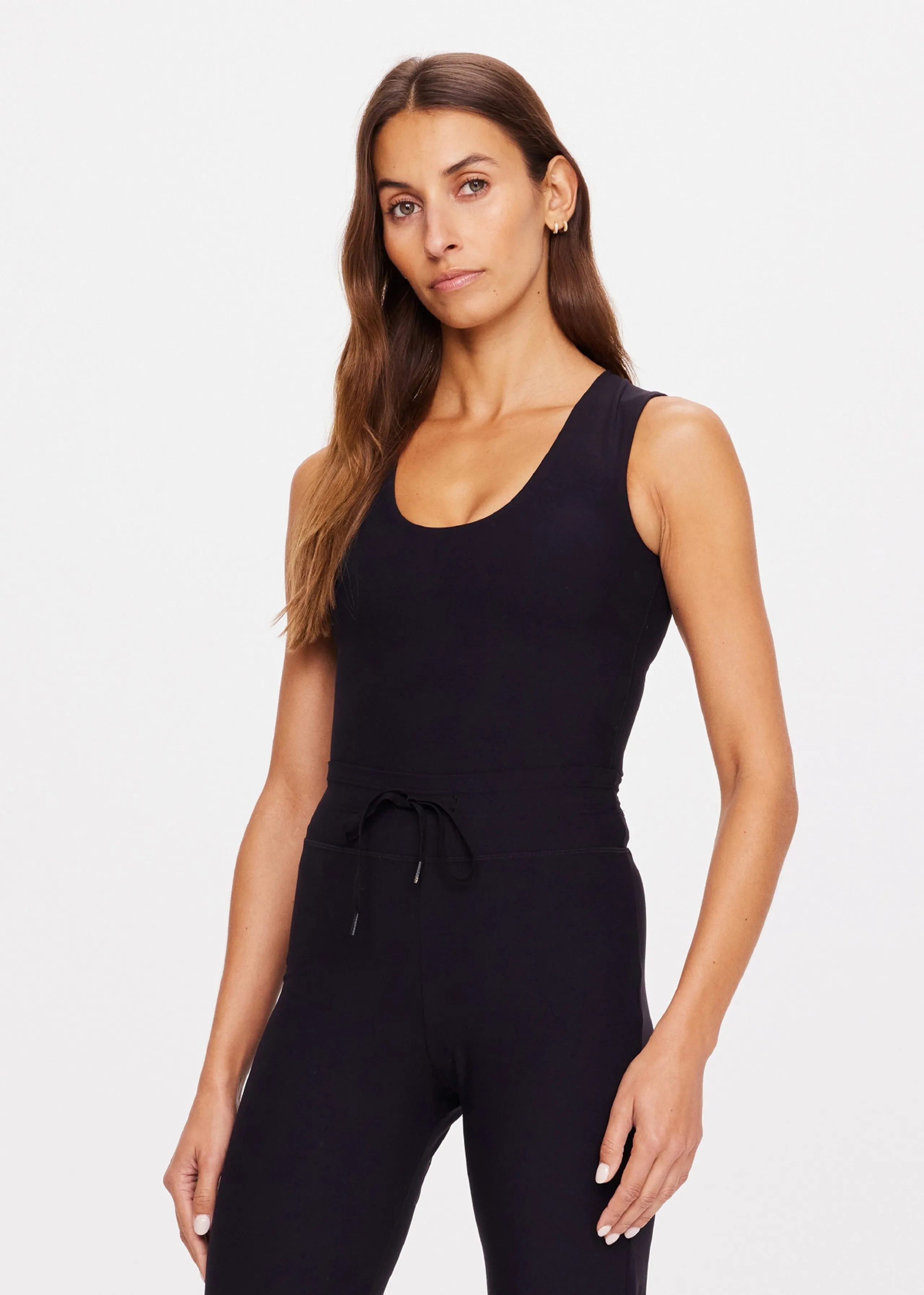 Onyx Kori Crop Tank | Black
