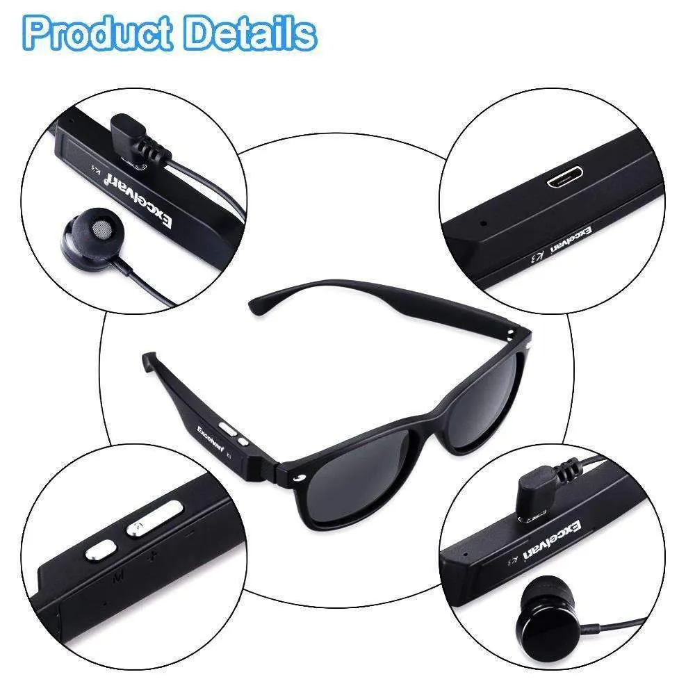 Outdoor Bluetooth Sunglasses - Gives You Comfort While Driving!