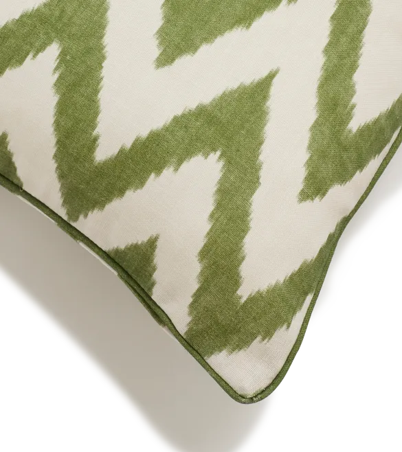 Outdoor Green Bali Pillow 22x22