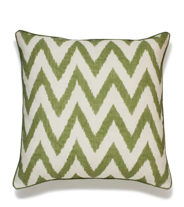 Outdoor Green Bali Pillow 22x22