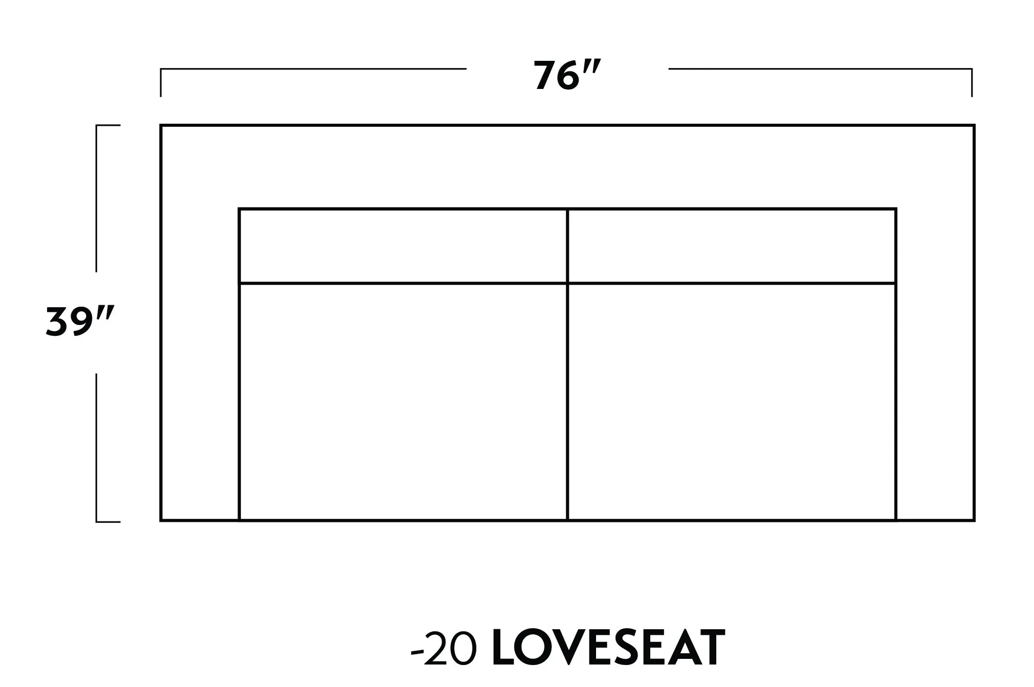 Parmer 76" Loveseat
