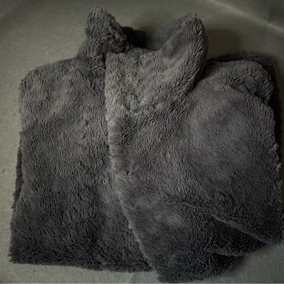 Patagonia Pelage Faux Fur Fleece, Full Zip &amp; Snaps Grey Jacket, Women's Small