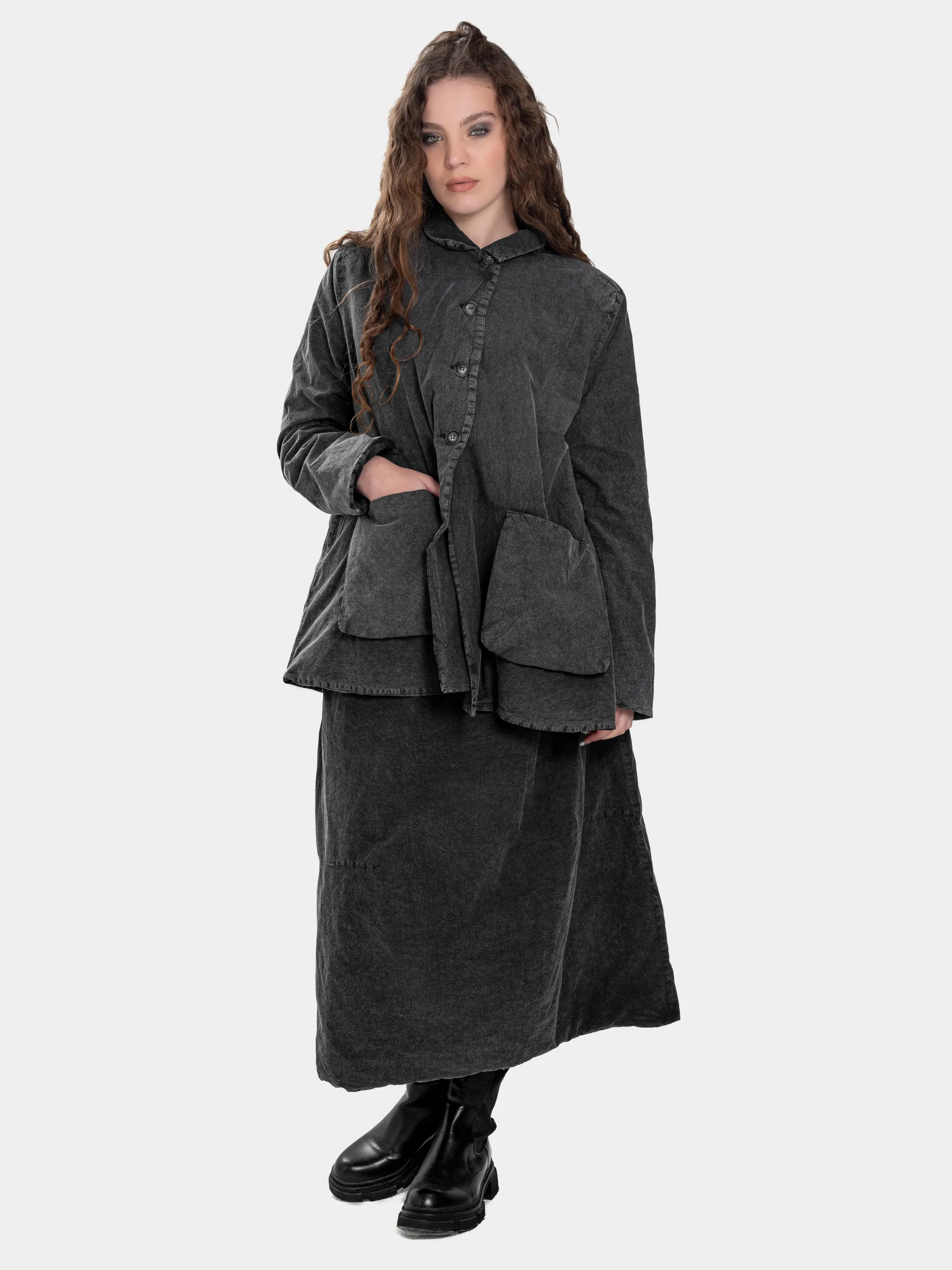Patch Pocket Swing Jacket