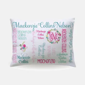 Pillow Case - All Over Floral