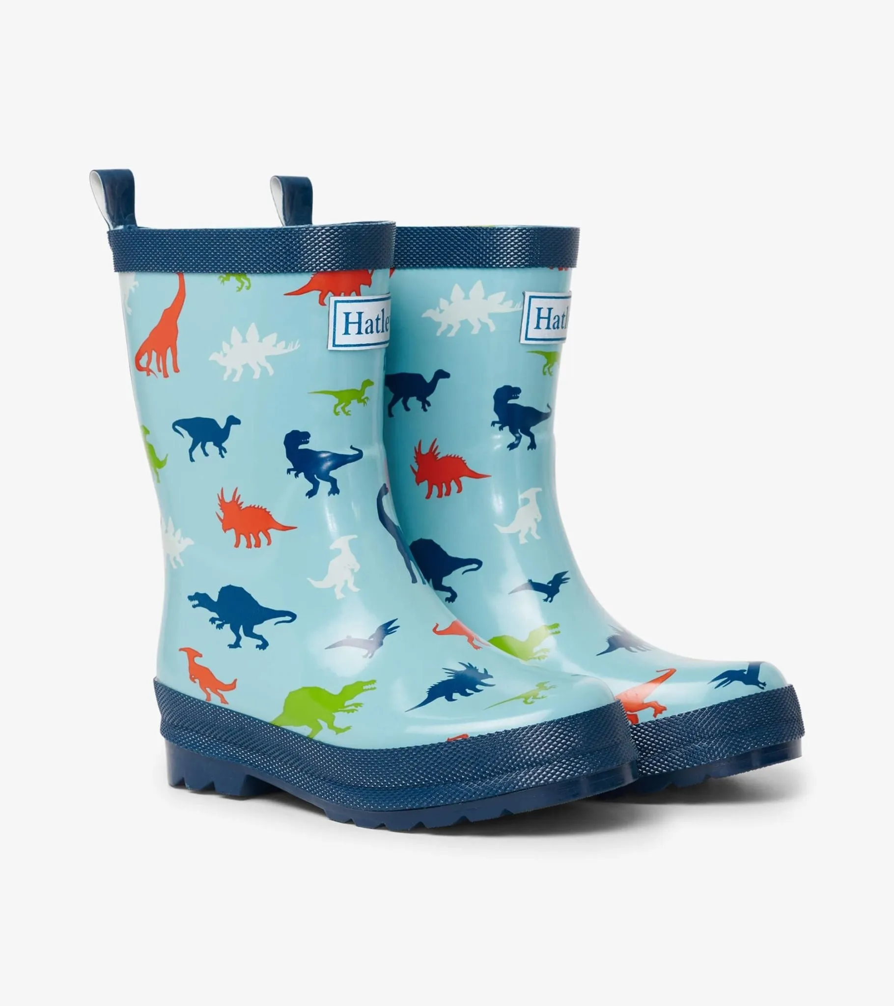 Prehistoric Dinosaur Shiny Rain Boots