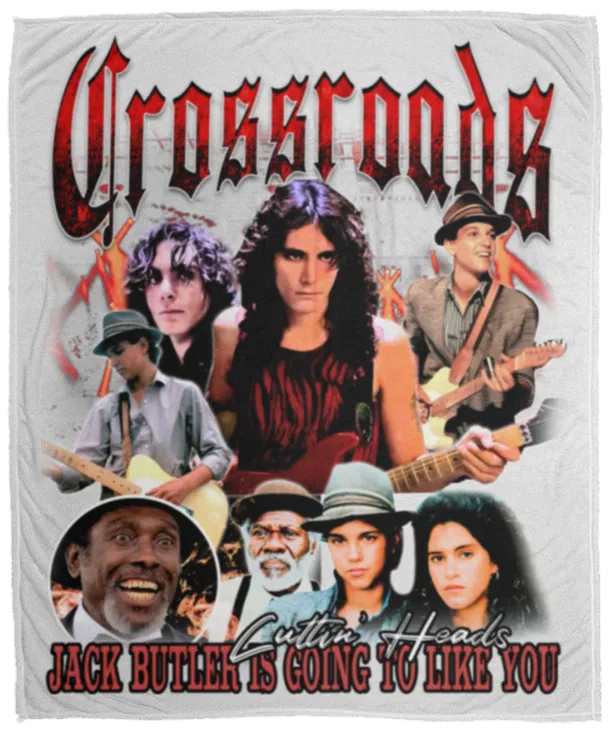 "Crossroads '86"  Cozy Plush Fleece Blanket - 50x60