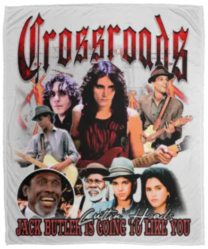 "Crossroads '86"  Cozy Plush Fleece Blanket - 50x60