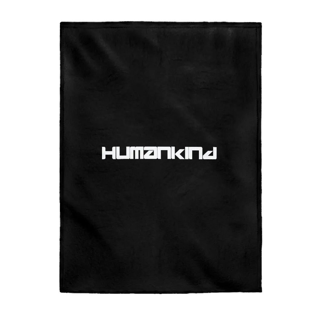 "HUMANKIND" Plush Blanket
