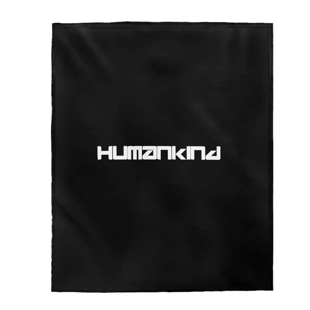 "HUMANKIND" Plush Blanket