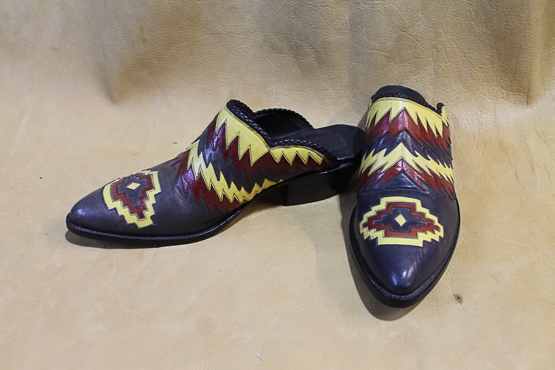 Red and Yellow Calf  Mule 3031