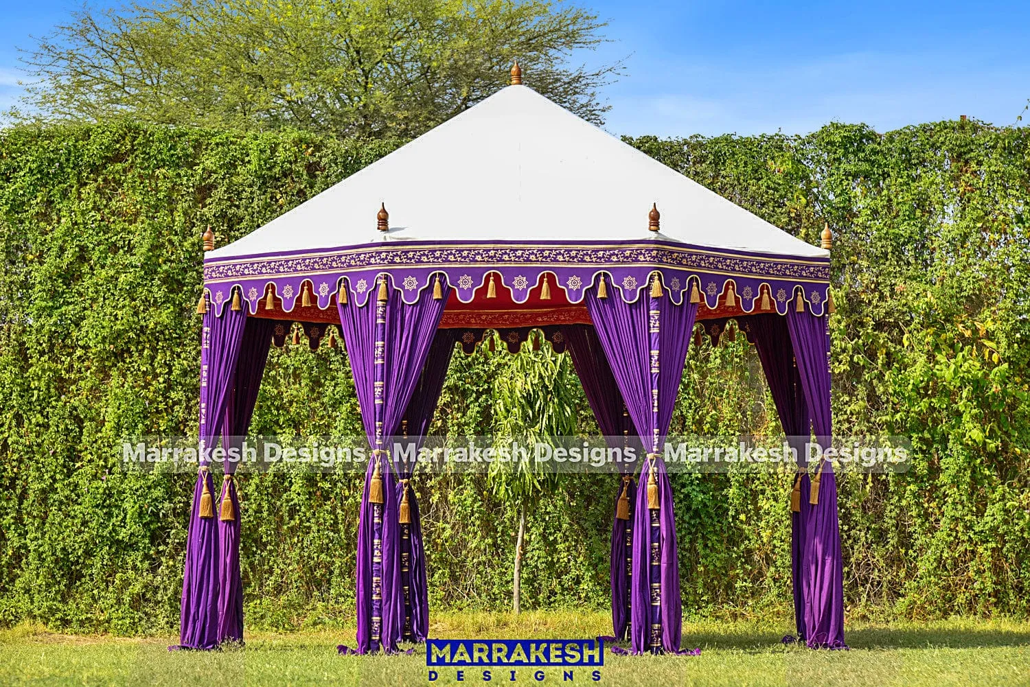 Rent Indian Tent - Purple 13" Dia