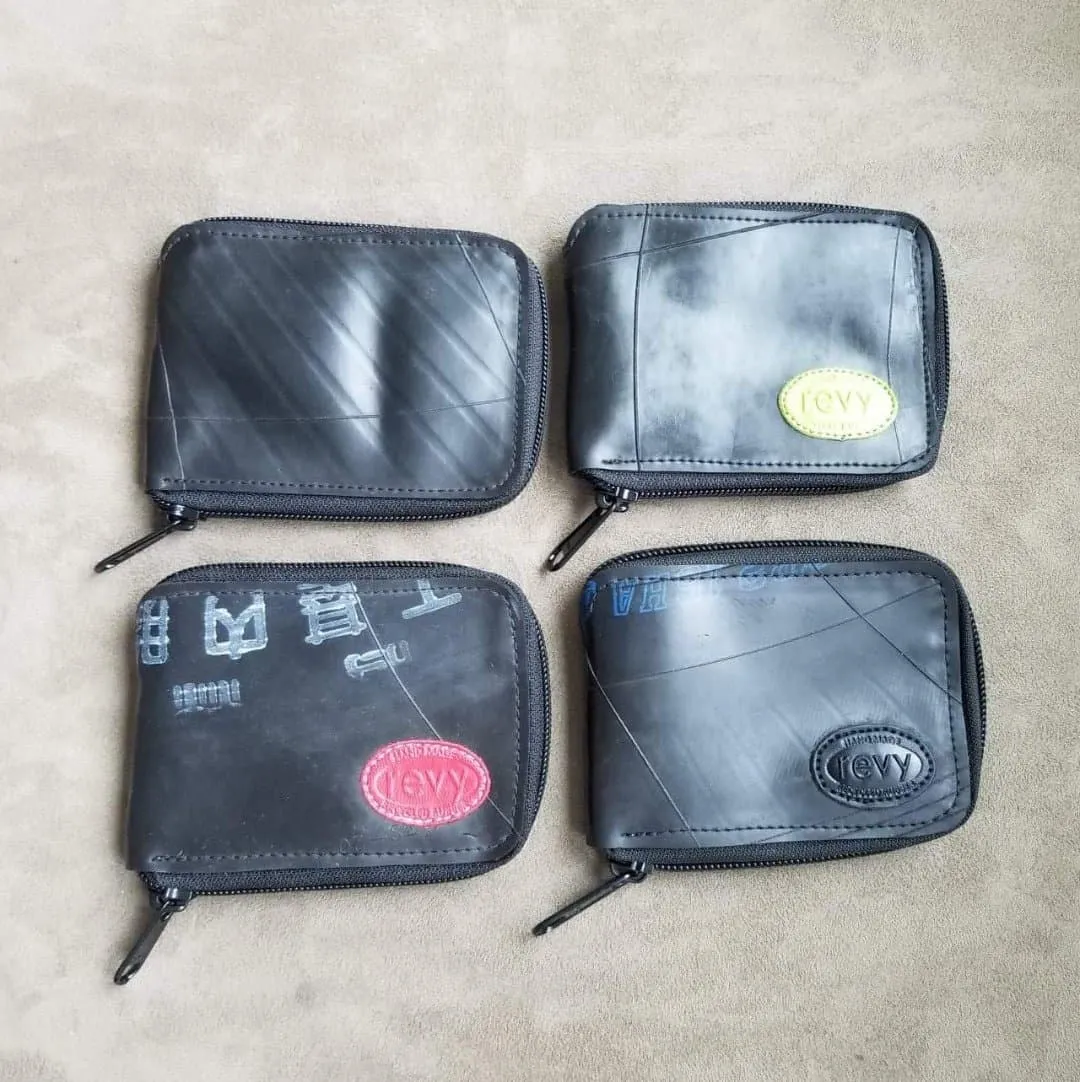 Revved Up Bi-Fold Zipper Wallet